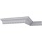 Ekena Millwork 4 1/8"H x 4 1/8"P x 5 3/4"F x 94 1/2"L Shell Crown Moulding MLD04X04X06SH - alternate 5